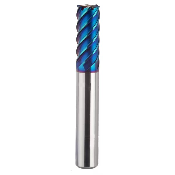 6 Flute 45 Degree Helix Corner Radius X-5070 Carbide End Mill, Yg-1 Tool Co, Mfr#: G85140